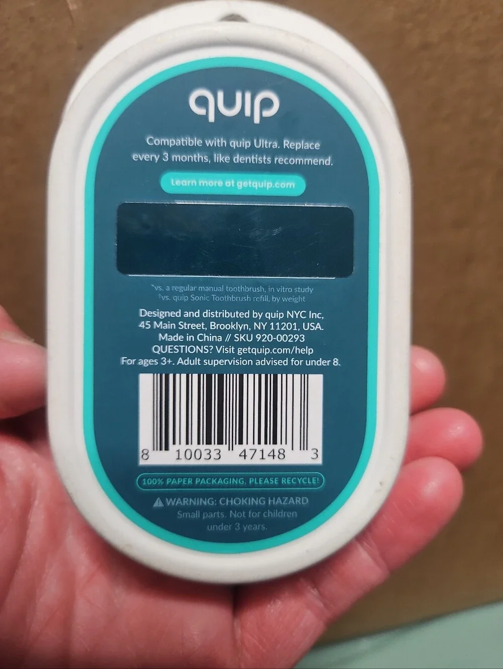 Quip easyclick replacement
